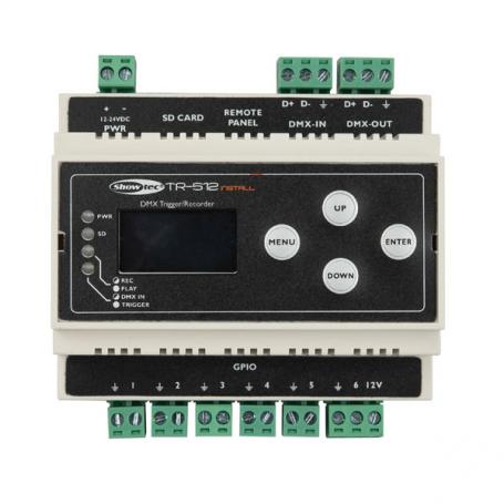 Showtec TR-512 Install Rail Din - Imagen 1