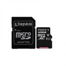 MEM MICRO SDXC 128GB KINGSTON CANVAS SELECT+ADAPT - Imagen 1