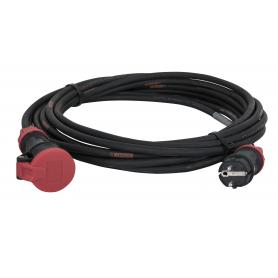 Showtec Extension Cable Schuko/Schuko Titanex with PCE Titanex, 5 m, 3 x 2,5 mm con ABL - Imagen 1