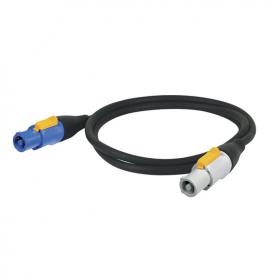 DAP Powercable Neutrik Powercon M/F 10 m 3 x 1,5 mm2 - Imagen 1