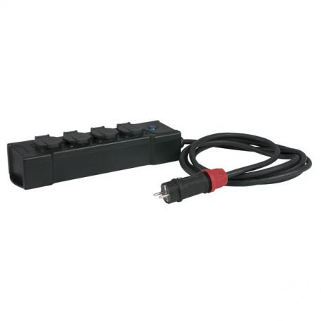 Showtec PowerBOX 4C 1,5 m, 3 x 2,5 mm2 - Imagen 1