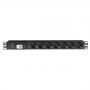 Showtec 19" 1U Socketstrip 7 Con disyuntor - Imagen 1