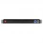 Showtec 19" 1U Socketstrip 7 Con entrada PowerCON - Imagen 1