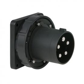 PCE CEE 125A 400V 5p Socket Male Negro, IP67 - Imagen 1