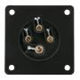 PCE CEE 16A 400V 4p Socket Female Negro, IP44 - Imagen 2