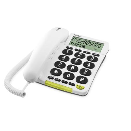 TELEFONO FIJO DORO PHONE EASY 312CS 1 BLANCO - Imagen 1