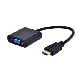 ADAPTADOR GEMBIRD HDMI A VGA HEMBRA CON 3,5MM AUDIO 0,20M - Imagen 1