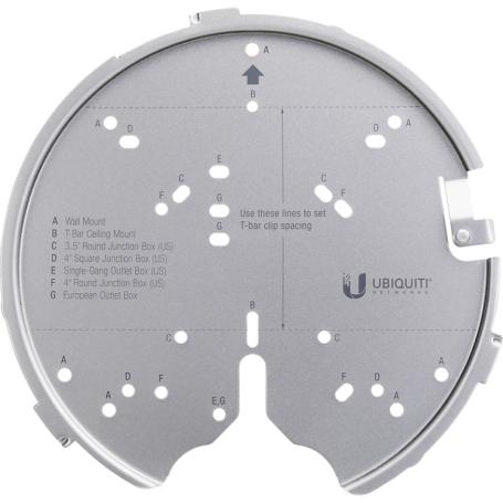 ACCESORIO UBIQUITI U-PRO-MP UNIFI MONTAJE PARA AC PRO, AC HD, AC SHD Y POSTERIOR - Imagen 1