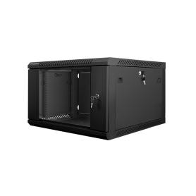 ARMARIO RACK LANBERG 6U 600X600X368 AUTO ENSAMBLADO 19" HASTA 60 KG NEGRO - Imagen 1