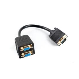 ADAPTADOR LANBERG VGA/VGA X2 20CM - Imagen 1