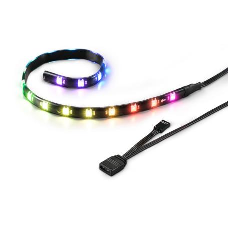 TIRA RGB LED SHARKOON SHARK BLADES 360MMX10MMX3MM 18 LEDS LONGITUD CABLE 60CM - Imagen 1