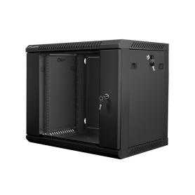 ARMARIO LANBERG 9U 600X450X512 AUTO ENSAMBLADO RACK 19 HASTA 60 KG NEGRO - Imagen 1