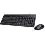 COMBO TECLADO RATON GIGABYTE KM6300 NEGRO USB - Imagen 1