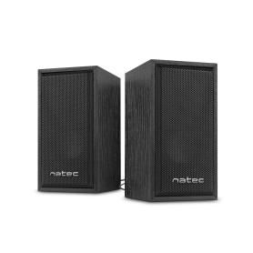 ALTAVOCES NATEC PANTHER 6W RMS 2.0 USB NEGRO - Imagen 1