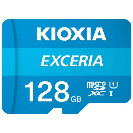 MICRO SD KIOXIA 128GB EXCERIA UHS-I C10 R100 CON ADAPTADOR - Imagen 1