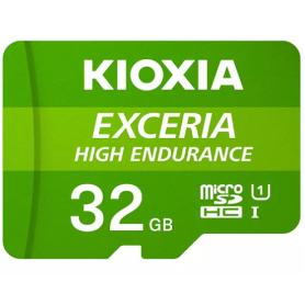 MICRO SD KIOXIA 32GB EXCERIA HIGH ENDURANCE UHS-I C10 R98 CON ADAPTADOR - Imagen 1