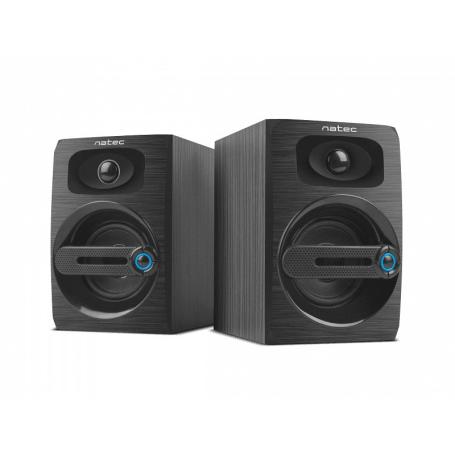 ALTAVOCES NATEC COUGAR 6W RMS 2.0 NEGRO - Imagen 1