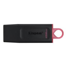 USB 3.2 KINGSTON 256 GB DATATRAVELER EXODIA NEGRO / ROJO - Imagen 1