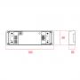 Eldoled LINEARdrive Constant Voltage eldoLED LIN210D1 DALI  1 lastre 2 salidas - Imagen 4