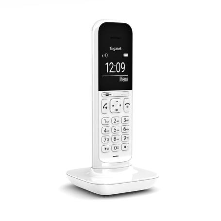 TELEFONO GIGASET CL390 INALAMBRICO ANALOGICO BLANCO IDENTIFICADOR LLAMADA - Imagen 1