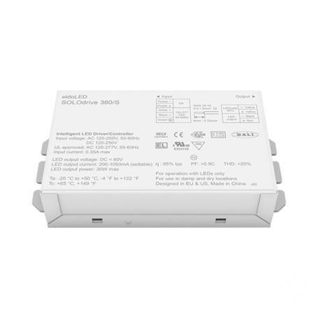 Eldoled SOLOdrive 360/S 30W DALI CC Intensidad constante 1 -10 V regulable - Imagen 1