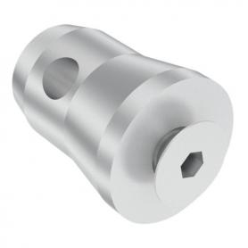Milos Half Conical Connector with thread M10 incl. Bolt for Baseplate Pro-30 F Truss - Imagen 1