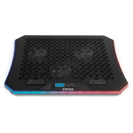 BASE REFRIGERACION KROM KOOLER RGB LAPTOP COOLING BASE - Imagen 1