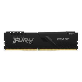 DDR4 KINGSTON 16GB 3600 FURY BEAST NEGRO - Imagen 1