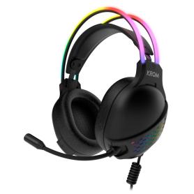 AURICULAR GAMING STEREO KROM KLAIM RGB LED - Imagen 1