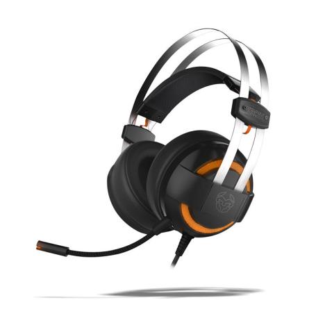 AURICULAR GAMING KROM KODE NEGRO MICROFONO USB - Imagen 1