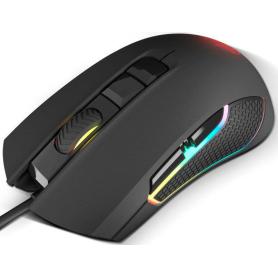 RATON GAMING KROM KOLT RGB AMBIDEXTRO NEGRO 4000 DPI - Imagen 1