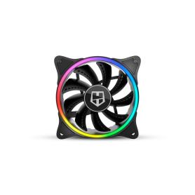 VENTILADOR CAJA NOX HUMMER X-FAN ARGB HALO RING FAN - Imagen 1