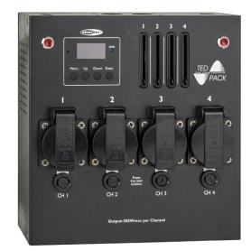 Showtec TED Pack LC Dimmer pack de 4 canales con control local - Imagen 1