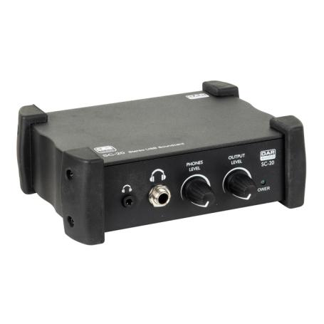 DAP SC-20 PC / MAC USB-in - 2 x XLR-out - Imagen 1