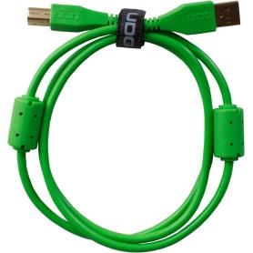 U95001GR - ULTIMATE AUDIO CABLE USB 2.0 A-B GREEN STRAIGHT  1M - Imagen 1