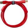 U95002RD - ULTIMATE AUDIO CABLE USB 2.0 A-B RED STRAIGHT 2M - Imagen 1