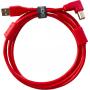 U95004RD - ULTIMATE AUDIO CABLE USB 2.0 A-B RED ANGLED 1M - Imagen 1