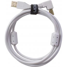 U95004WH - ULTIMATE AUDIO CABLE USB 2.0 A-B WHITE ANGLED 1M - Imagen 1