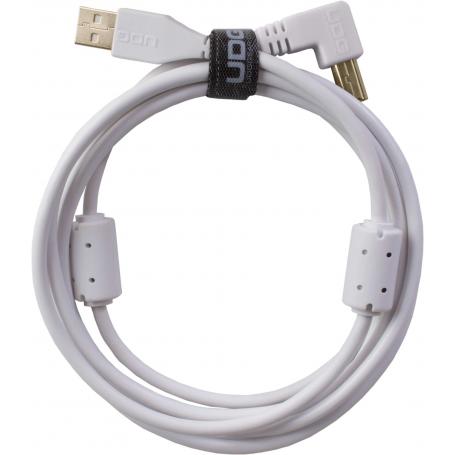 U95004WH - ULTIMATE AUDIO CABLE USB 2.0 A-B WHITE ANGLED 1M - Imagen 1