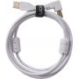 U95004WH - ULTIMATE AUDIO CABLE USB 2.0 A-B WHITE ANGLED 1M - Imagen 1