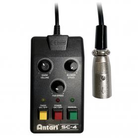 Antari SC-4 Remote Control remoto con cable para controlar el volumen, la velocidad del ventilador o soplador y el temporizador 