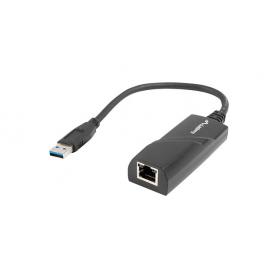 ADAPTADOR RED LANBERG USB 3.0 A ETHERNET RJ45 GIGABIT