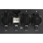 Showtec TED Pack CEE 7/5 Dimmer pack de 4 canales - Salida del FR/BE