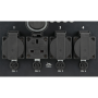 Showtec TED Pack LC BS13 Dimmer pack de 4 canales con control local - Salidas del RU