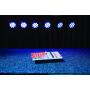 Showtec ColorCue 1 Air Controlador LED inteligente de un solo atenuador, 6 colores y alimentado por batería con DMX inalámbrico