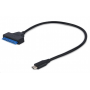 ADAPTADOR DE UNIDAD USB 3.0 TIPO-C MACHO A SATA 2.5''