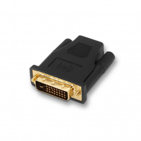 ADAPTADOR AISENS DVI A HDMI 24 1 M-HDMI A H ORO NEGRO