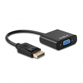 CONVERSOR AISENS DISPLAYPORT A SVGA DP M-SVGA H NEGRO 15CM