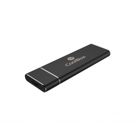 CARCASA EXTERNA SSD M.2 SATA COOLBOX MINICHASE S31 USB3.1