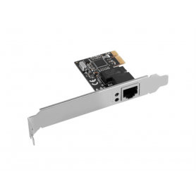 TARJETA RED LANBERG ETHERNET RJ45 PCI-E 1 PUERTO GIGABIT LP